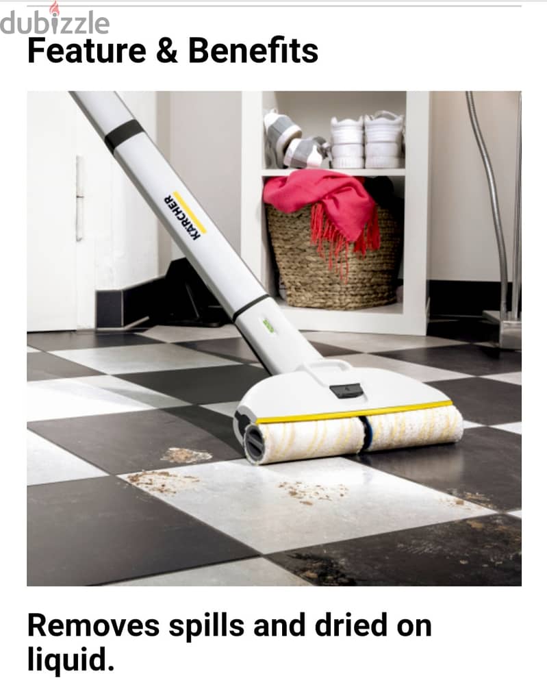 Karcher Codeless floor cleaning mop EWM2 3
