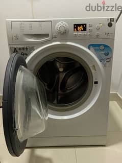Ariston washing machine 9KG A+++ for 80 OMR