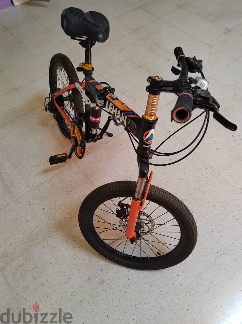 LEHAN foldable gear bicycle 2
