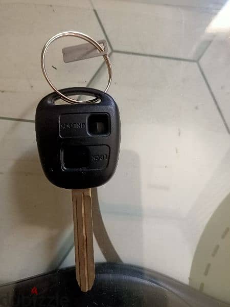 Toyota genuine blank remote case key 1