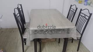 dinner table with chair