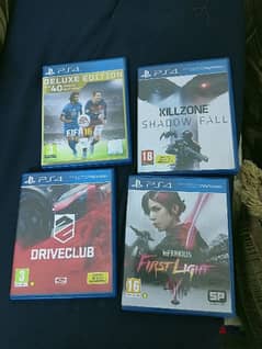 one PS4 game CD 10  rial good condition 0
