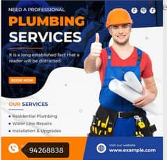 professional plumber And house maintinance repairing 24 services