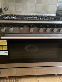 Siemans Gas cooker with oven