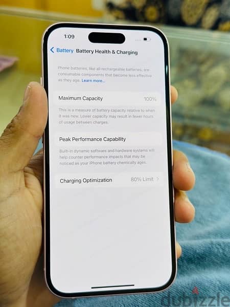 iPhone 15 128GB - 100% battery - 12-01-2025 Apple warranty 5