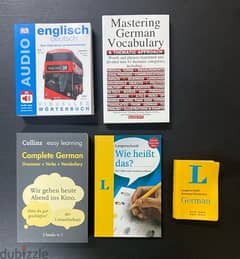 5 German learning books