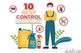 pest control service and house cleaning