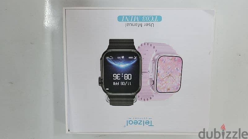 Ladies Smart Watch with strap and extra watch 3