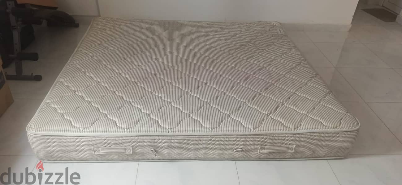 Sale- King Size Mattress, Dressing Table & Chairs in good Condition 1