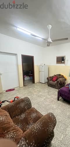 Furnished  sharing room for small family and working ladies 0