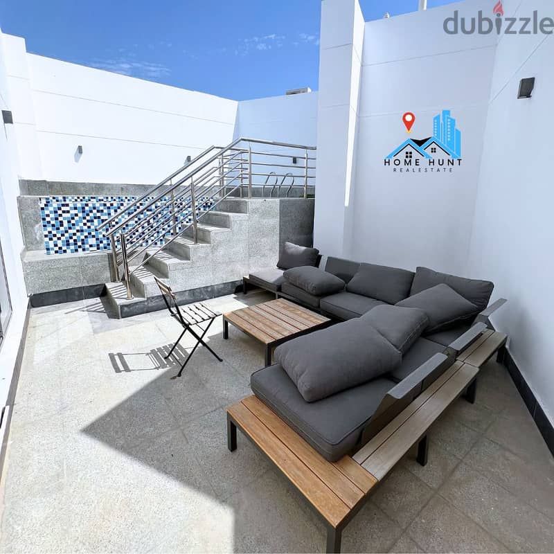 MUSCAT HILLS | FULLY FURNISHED 2BHK PENTHOUSE APARTMENT 10