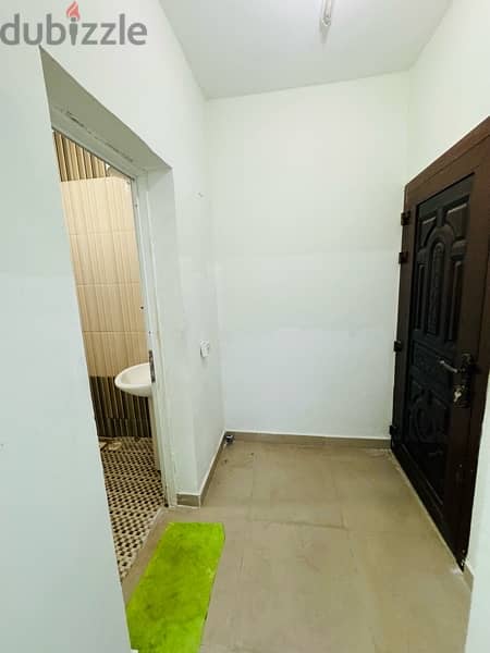 A room and a bathroom with citals behind City Center, including 2