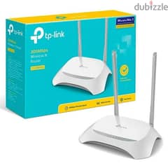 tp. link WiFi router cat6 cable