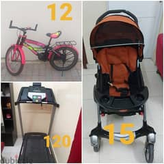 Proform Treadmill, Girls Bicycle and Kids Stroller/Pram 0