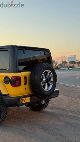 Jeep Wrangler Sahara Full Option 10