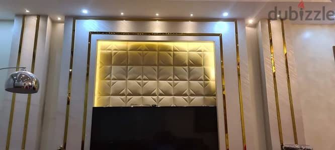 3d leather wooden panels