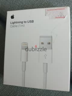iPhone Lightning to USB 1m cable 0