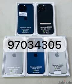 iPhone 15promax 256gb 25-12-2024 Apple warranty 100% battery health