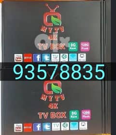 8k Android box with 1year subscription all countries channel work