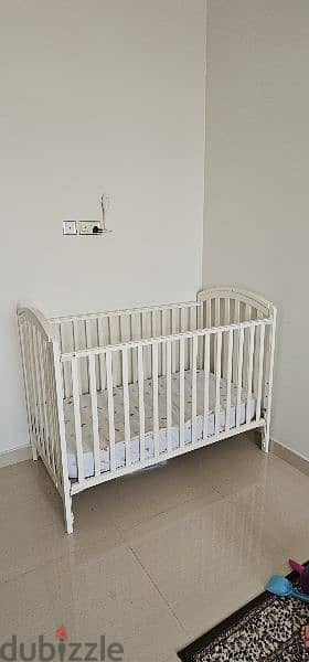 Baby Crib/Bed with Matress 7