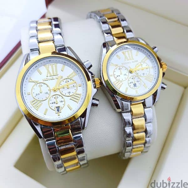 LATEST BRANDED  WOMAN'S MIXED WATCH 6