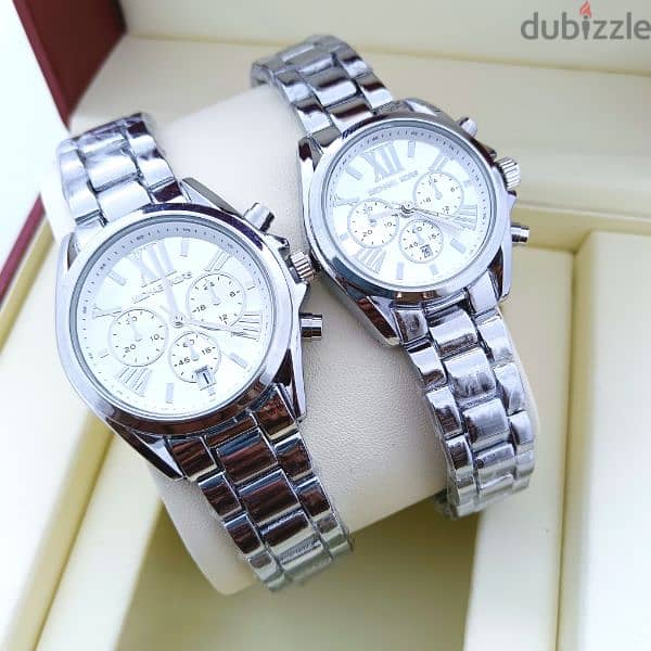 LATEST BRANDED  WOMAN'S MIXED WATCH 8