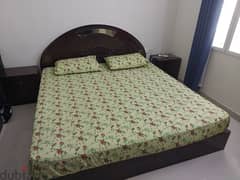 Bedset with Mattress and Dressing table 0