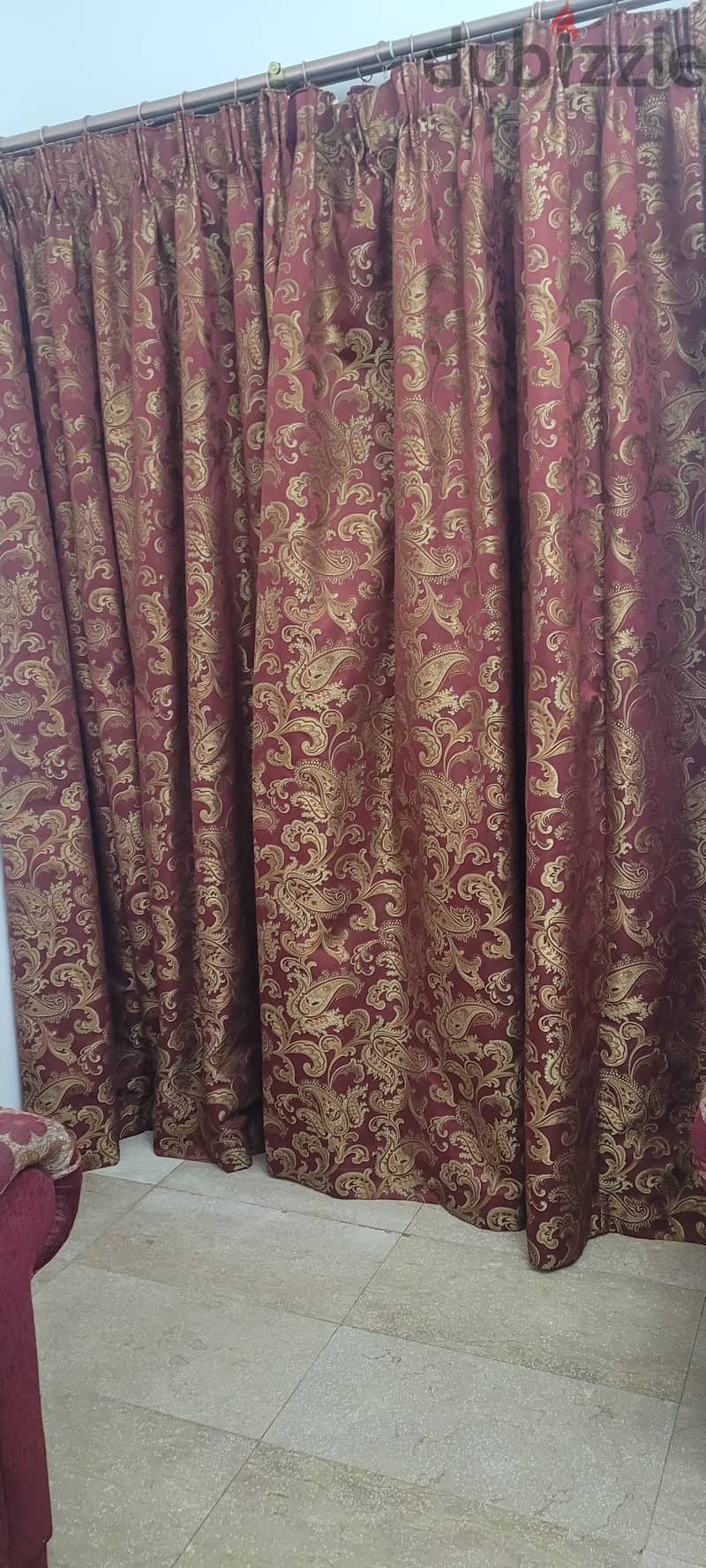 Beautiful Curtains with Two Rods 2