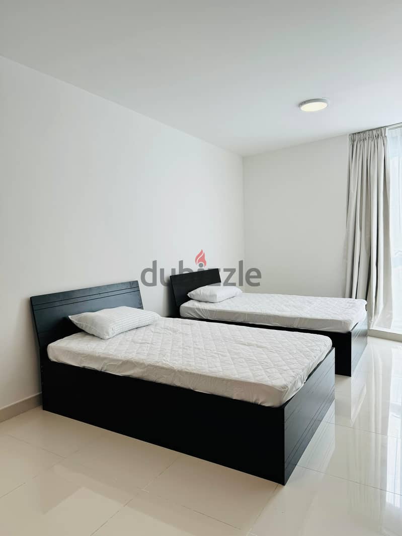 2 BHK furnished apartment Muscat Grand Mall thwe 5