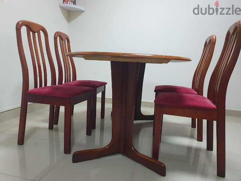 4 Chair Dining Table 1