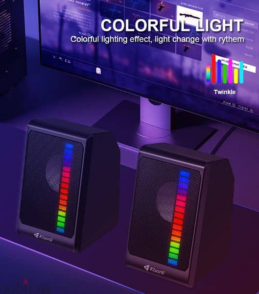 BRAND NEW SPEAKERS WITH RGB LIGHTS 1