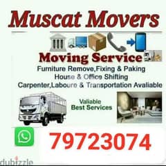 Muscat Mover packer shiffting carpenter furniture TV curtains fixingu