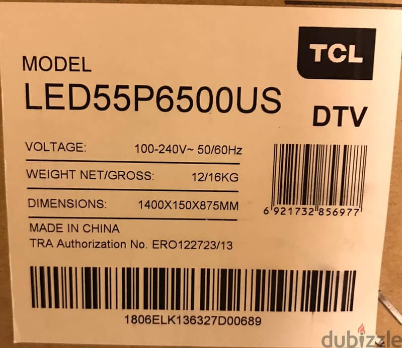 TCL Smart Tv for sale & Needs to be repaired 1
