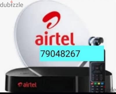 Home service  Nileset Arabset Airtel DishTv osn fixing