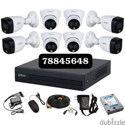 All type of CCTV Camera  Hikvision HD turbo 1080p  Ip camera HD