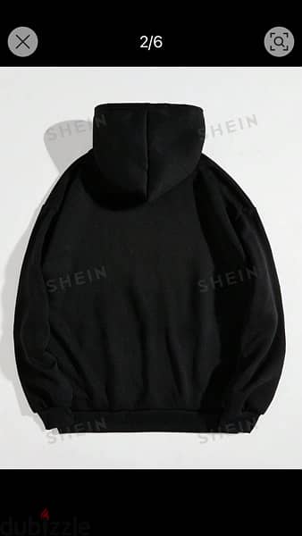 Mona lisa hoodie ( black) 3
