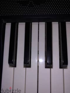 casio piano بيانو black