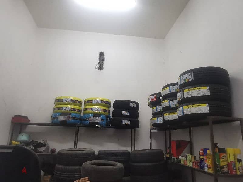 Tyre Shop For Sale,,Rent 250 RO 2