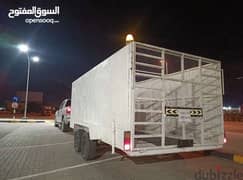car trailer hauler عربة قالوصة سيارات