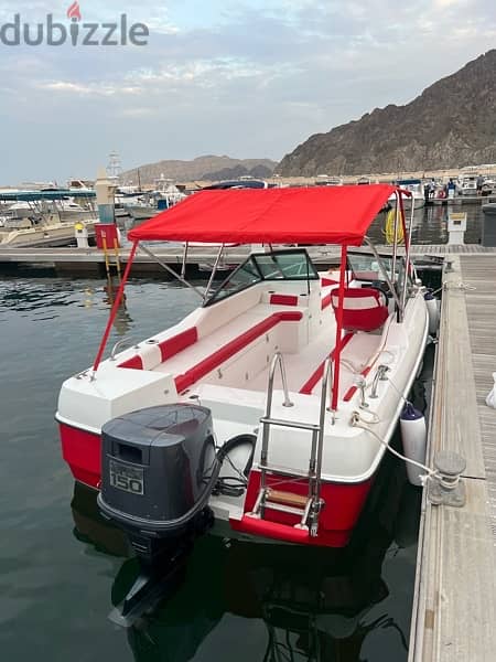 Boat with engine Yamaha for sale 3