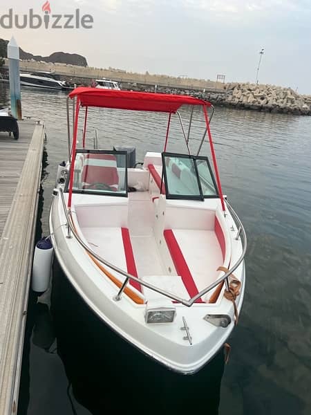 Boat with engine Yamaha for sale 4