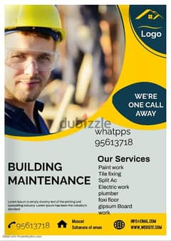 we are work All building maintenance work 0