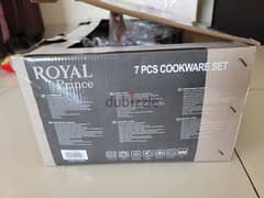 7 pieces of steel cookware for urgent sell