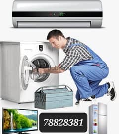 ac fridge washing machine fixing and installing all types of wrok