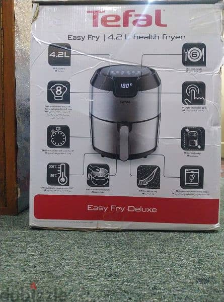 Tefal air fryer easy fry deluxe for sale good condition 4
