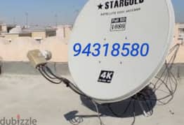 dish TV Nile sat Arab sat fixing 0
