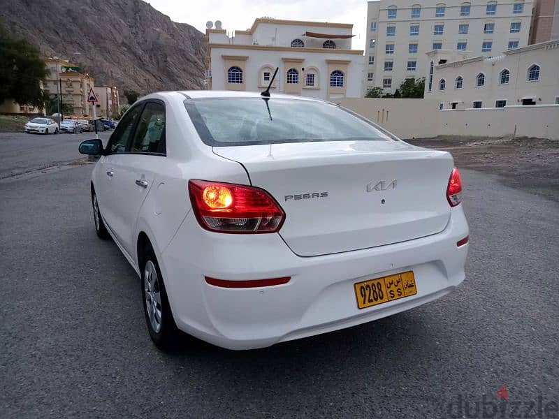 Kia Pegas 2023 Oman 1.4cc ( Brand New only 15,000 km) 2