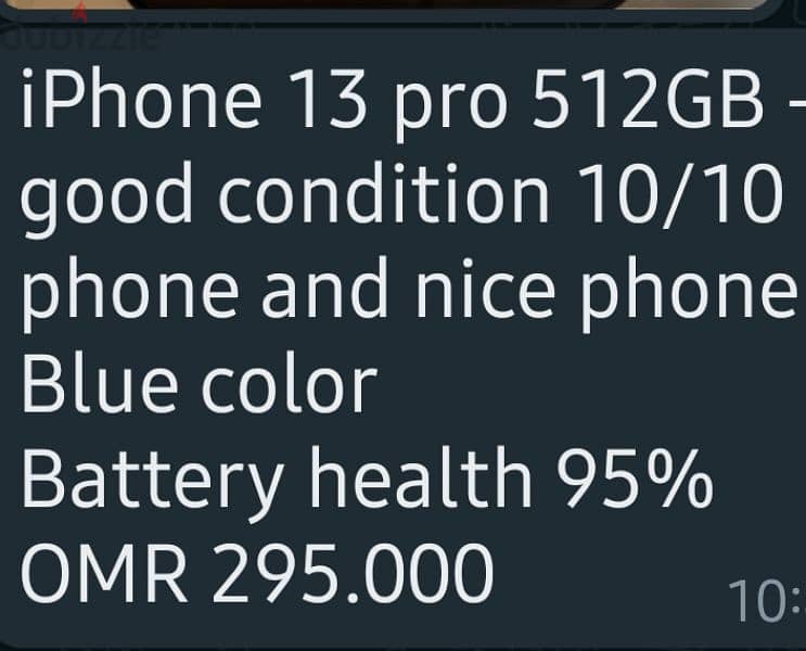 I phone 13 pro 512GB 4