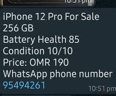 I phone 12 pro 256 GB