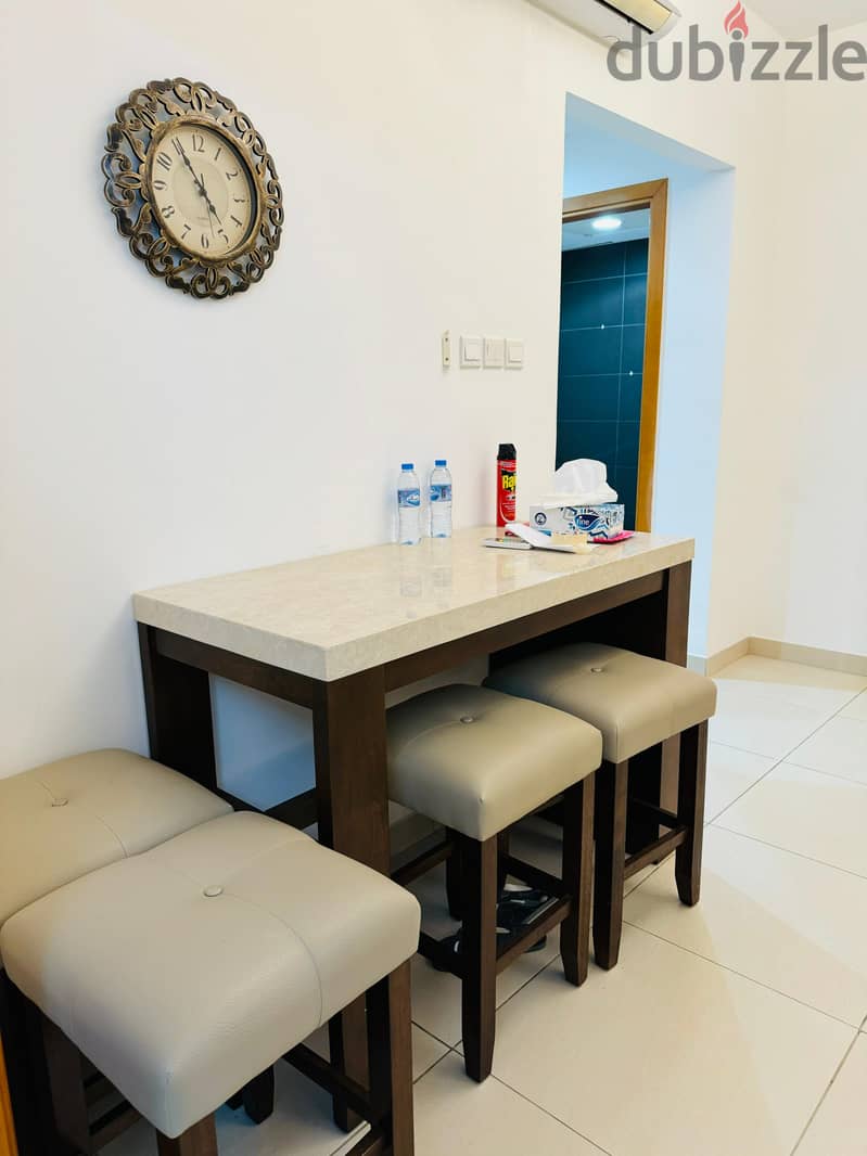 1 BHK Furnished apartment Location: Nesto Building Al Hail dyers 3